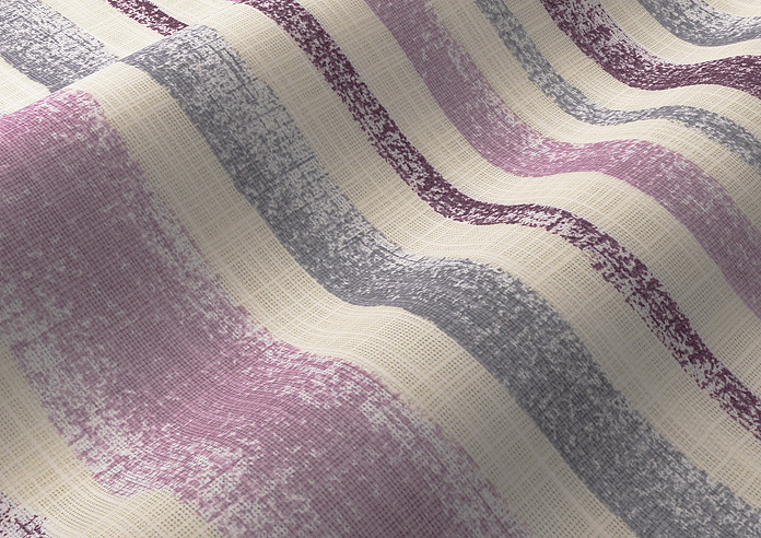 Guarda Stripe, Grape - Roman Blind - Image 4